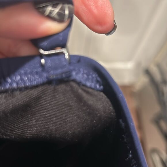 NWT Gottex Navy One-Piece Bathing Suit, Size 12 - Picture 8 of 9